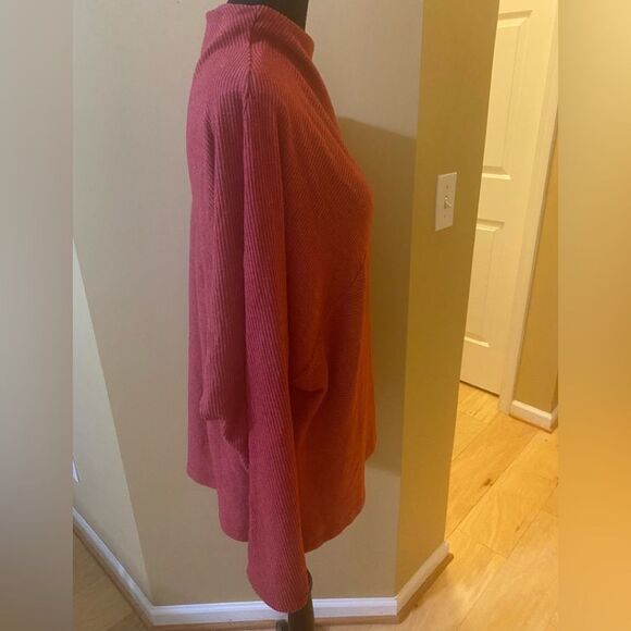 Lemon Tart Plus gorgeous soft red lightweight sweater with turtleneck size 2X - Picture 9 of 13